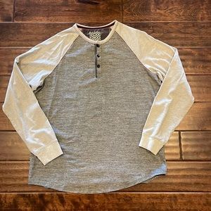 L/s 3 button top